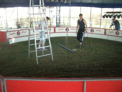 Foto des Albums: Projekt Zirkus - Aufbau