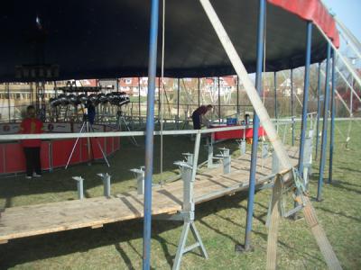 Foto des Albums: Projekt Zirkus - Aufbau
