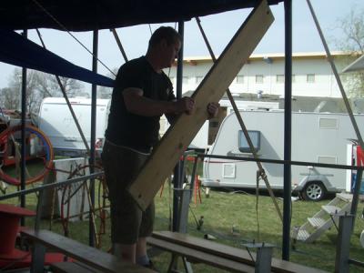 Foto des Albums: Projekt Zirkus - Aufbau