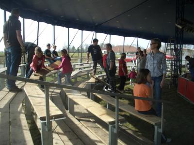 Foto des Albums: Projekt Zirkus - Aufbau