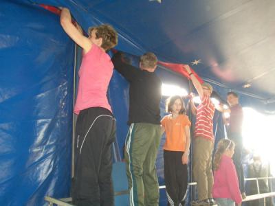 Foto des Albums: Projekt Zirkus - Aufbau