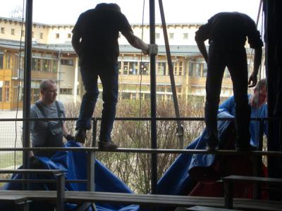 Foto des Albums: Projekt Zirkus - Aufbau
