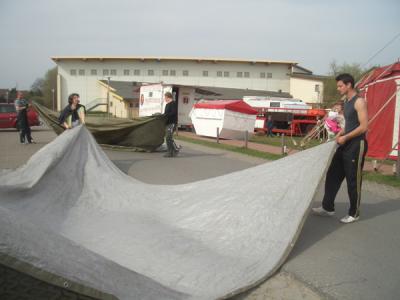 Foto des Albums: Projekt Zirkus - Aufbau