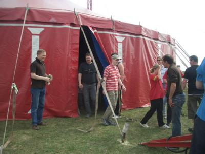 Foto des Albums: Projekt Zirkus - Aufbau