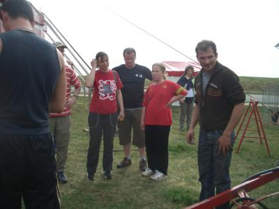 Foto des Albums: Projekt Zirkus - Aufbau