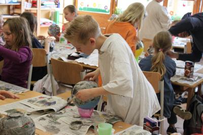 Foto des Albums: Eine Schule entdeckt einen Autor - Astrid Lindgren