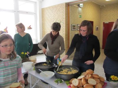 Foto des Albums: Leckeres Osterfrühstück und Spaß im Schnee