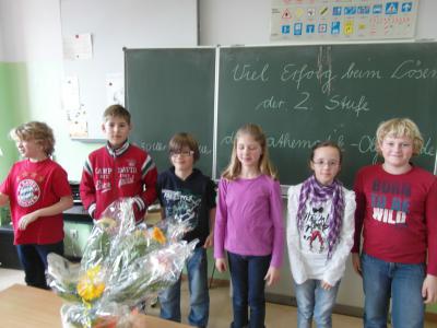 Foto des Albums: 2. Stufe der Mathematik - Olympiade (18.04.2013)