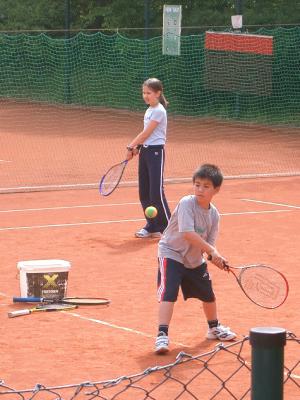 Foto des Albums: Tennis-Schnuppertraining (14.05.2005)