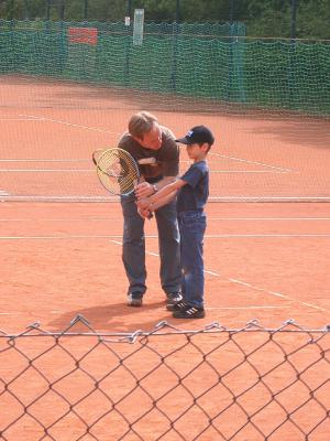 Foto des Albums: Tennis-Schnuppertraining (14.05.2005)