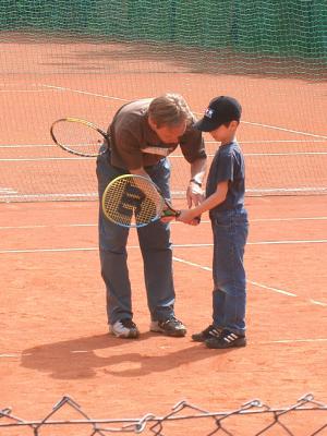 Foto des Albums: Tennis-Schnuppertraining (14.05.2005)