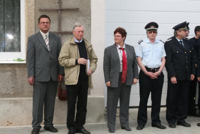 Foto des Albums: Einweihung der neuen Feuerwehr- Garage