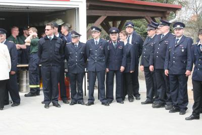Foto des Albums: Einweihung der neuen Feuerwehr- Garage