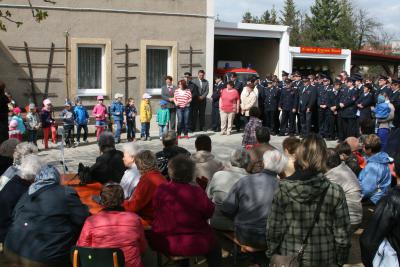 Foto des Albums: Einweihung der neuen Feuerwehr- Garage