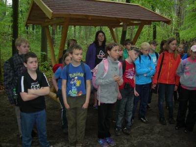 Foto des Albums: Unterricht am Lehrpfad der Oberschule Glöwen mit Grundschulteil (17. 05. 2013)