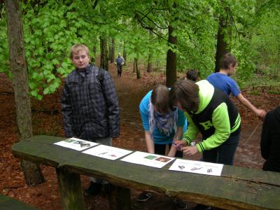 Foto des Albums: Unterricht am Lehrpfad der Oberschule Glöwen mit Grundschulteil (17. 05. 2013)