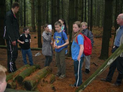 Foto des Albums: Unterricht am Lehrpfad der Oberschule Glöwen mit Grundschulteil (17. 05. 2013)