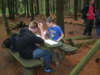 Foto des Albums: Unterricht am Lehrpfad der Oberschule Glöwen mit Grundschulteil (17. 05. 2013)