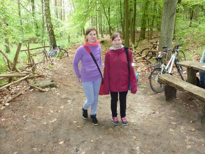 Foto des Albums: Unterricht am Lehrpfad der Oberschule Glöwen mit Grundschulteil (17. 05. 2013)