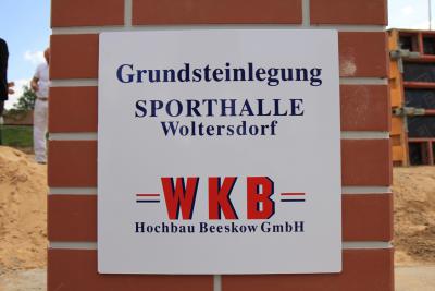 Foto des Albums: Grundsteinlegung Sporthalle in den Sport- und Freizeitanlagen (23. 05. 2013)