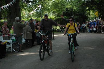 Foto des Albums: Tour de Prignitz 2013 Ankunft der Pritzwalker in Meyenburg am 01.06.2013