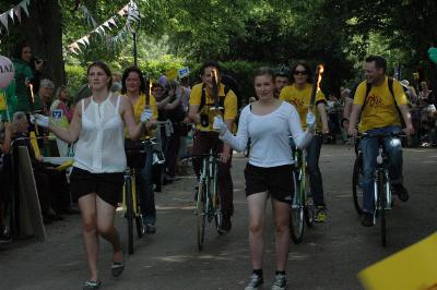 Foto des Albums: Tour de Prignitz 2013 Ankunft der Pritzwalker in Meyenburg am 01.06.2013