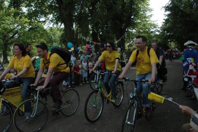 Foto des Albums: Tour de Prignitz 2013 Ankunft der Pritzwalker in Meyenburg am 01.06.2013