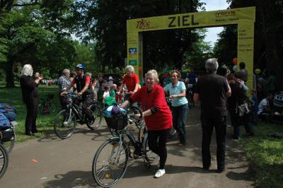 Foto des Albums: Tour de Prignitz 2013 Ankunft der Pritzwalker in Meyenburg am 01.06.2013