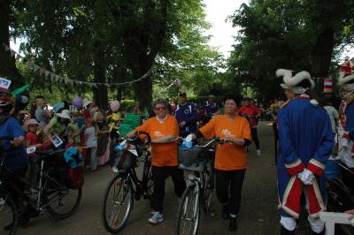 Foto des Albums: Tour de Prignitz 2013 Ankunft der Pritzwalker in Meyenburg am 01.06.2013