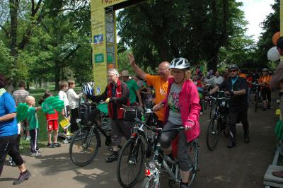 Foto des Albums: Tour de Prignitz 2013 Ankunft der Pritzwalker in Meyenburg am 01.06.2013