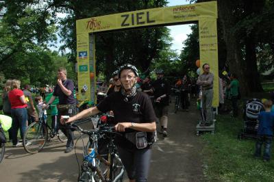 Foto des Albums: Tour de Prignitz 2013 Ankunft der Pritzwalker in Meyenburg am 01.06.2013