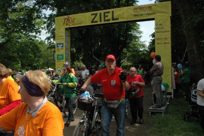 Foto des Albums: Tour de Prignitz 2013 Ankunft der Pritzwalker in Meyenburg am 01.06.2013