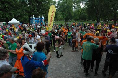 Foto des Albums: Tour de Prignitz 2013 Ankunft der Pritzwalker in Meyenburg am 01.06.2013