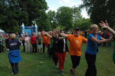 Foto des Albums: Tour de Prignitz 2013 Ankunft der Pritzwalker in Meyenburg am 01.06.2013