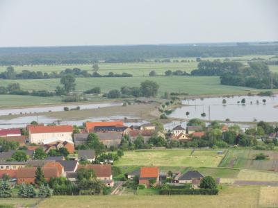 Foto des Albums: Hochwasser vor Zielitz geht zurück (17. 06. 2013)