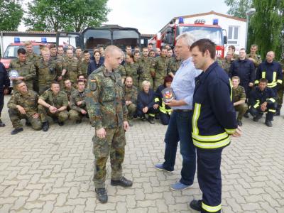 Foto des Albums: Hochwasserentwicklung Zielitz Juni 2013 (09. 06. 2013)