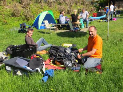 Foto des Albums: Vatertagstauchen am Attersee (OÖ) 2013