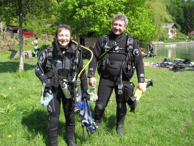 Foto des Albums: Vatertagstauchen am Attersee (OÖ) 2013