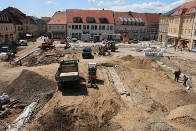 Foto des Albums: Umbau des Wittstocker Marktplatzes (02.07.2013)