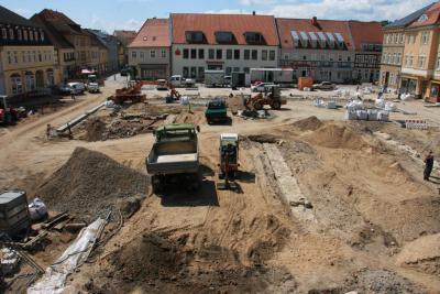 Foto des Albums: Umbau des Wittstocker Marktplatzes (02.07.2013)