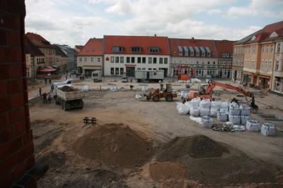 Foto des Albums: Umbau des Wittstocker Marktplatzes (02.07.2013)