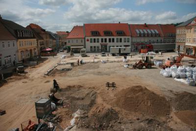 Foto des Albums: Umbau des Wittstocker Marktplatzes (02.07.2013)