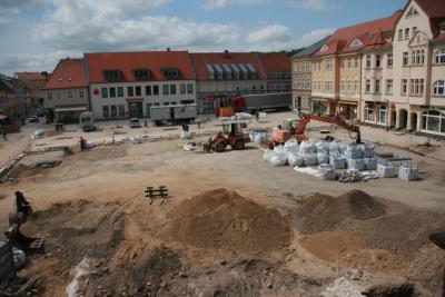 Foto des Albums: Umbau des Wittstocker Marktplatzes (02.07.2013)