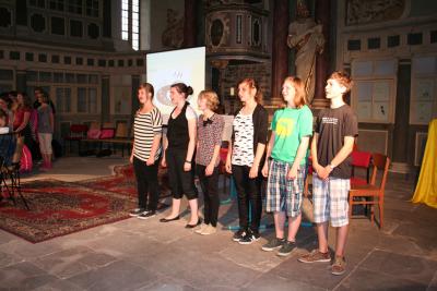 Musicalauff&uuml;hrung in der Kirche St.Jakobi (Foto: S. Reinicke)  (Bild vergr&ouml;&szlig;ern)