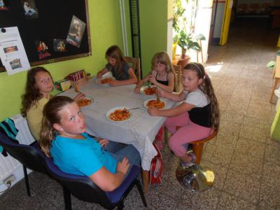 Verdiente Mittagspause 