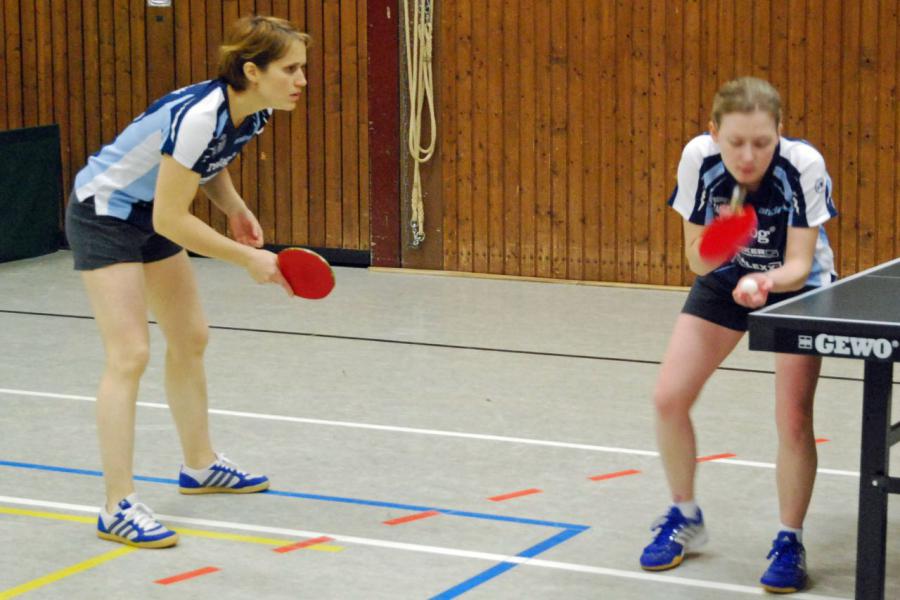 Bild: Kadrina und Katja wehrten 8 Matchbälle ab