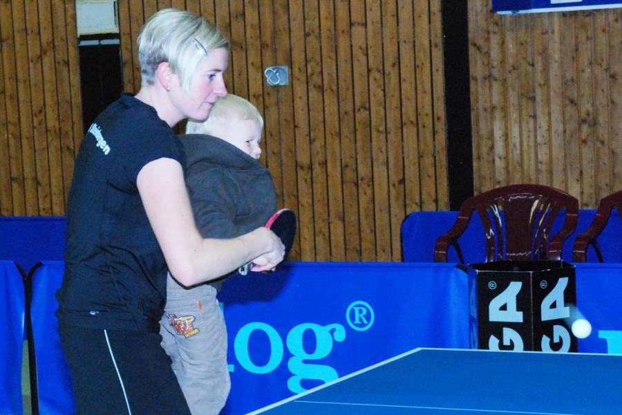 Bild: Steinbergen baute schon den Nachwuchs mit ins Spiel ein