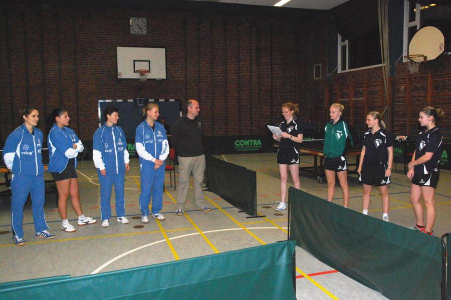 Bild: Mannschaftsaufstellung