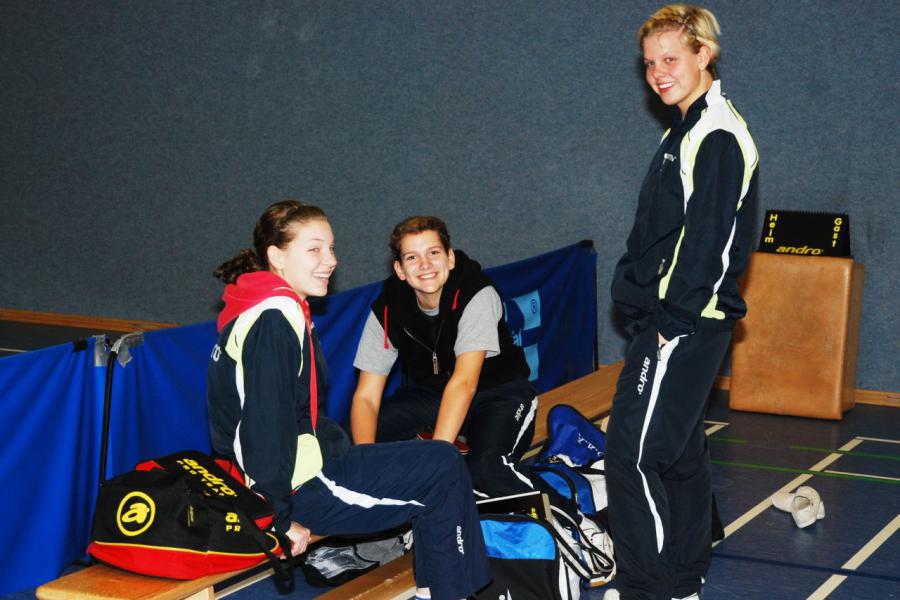 Bild: Beim Aufsteiger wird noch am Flyer gearbeitet