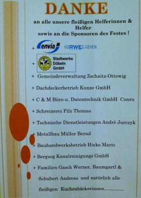 Foto des Albums: 700 Jahre Goselitz am 29./30. Juni 2013